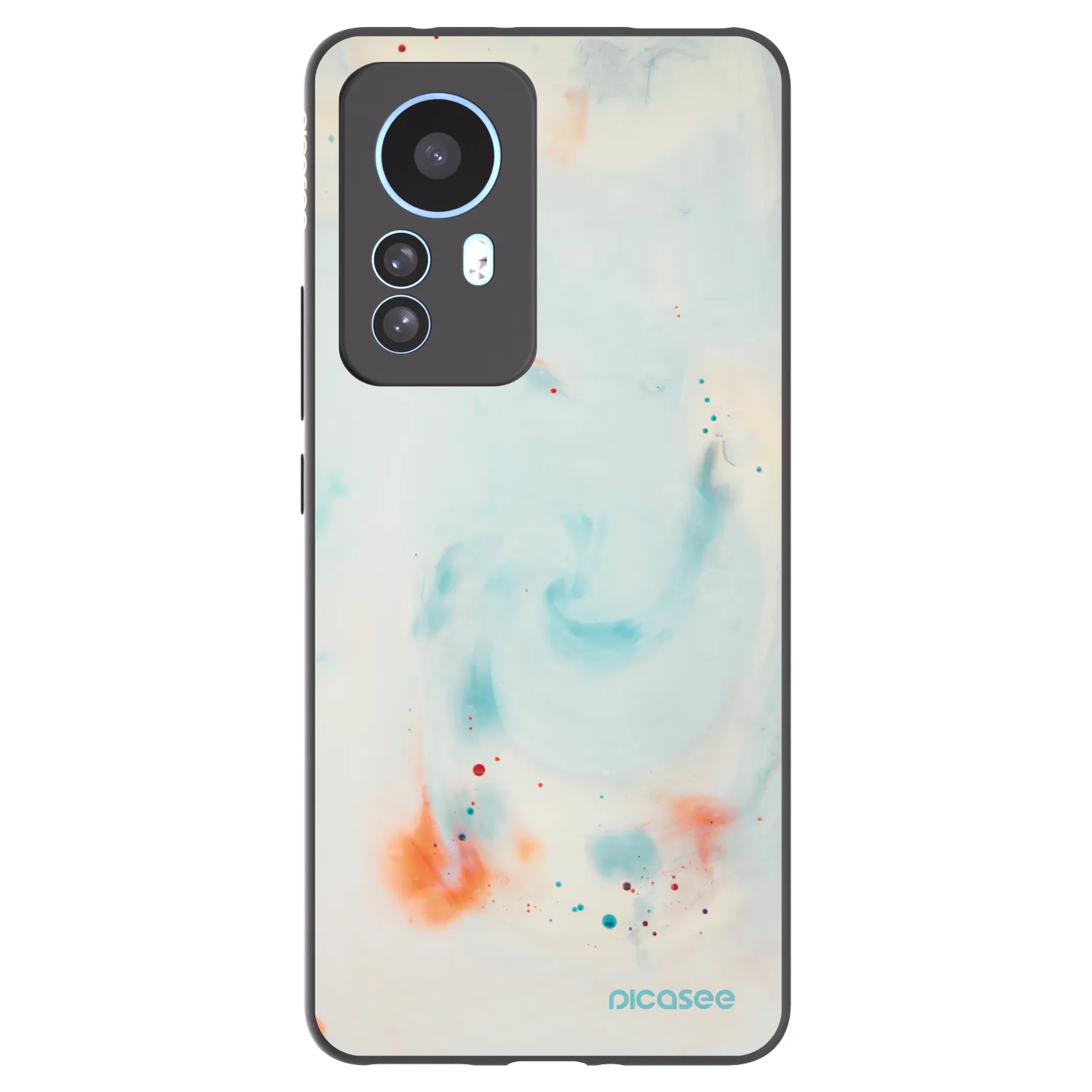 Picasee Xiaomi 12T Pro Hülle - Schwarzes Silikon - Splash