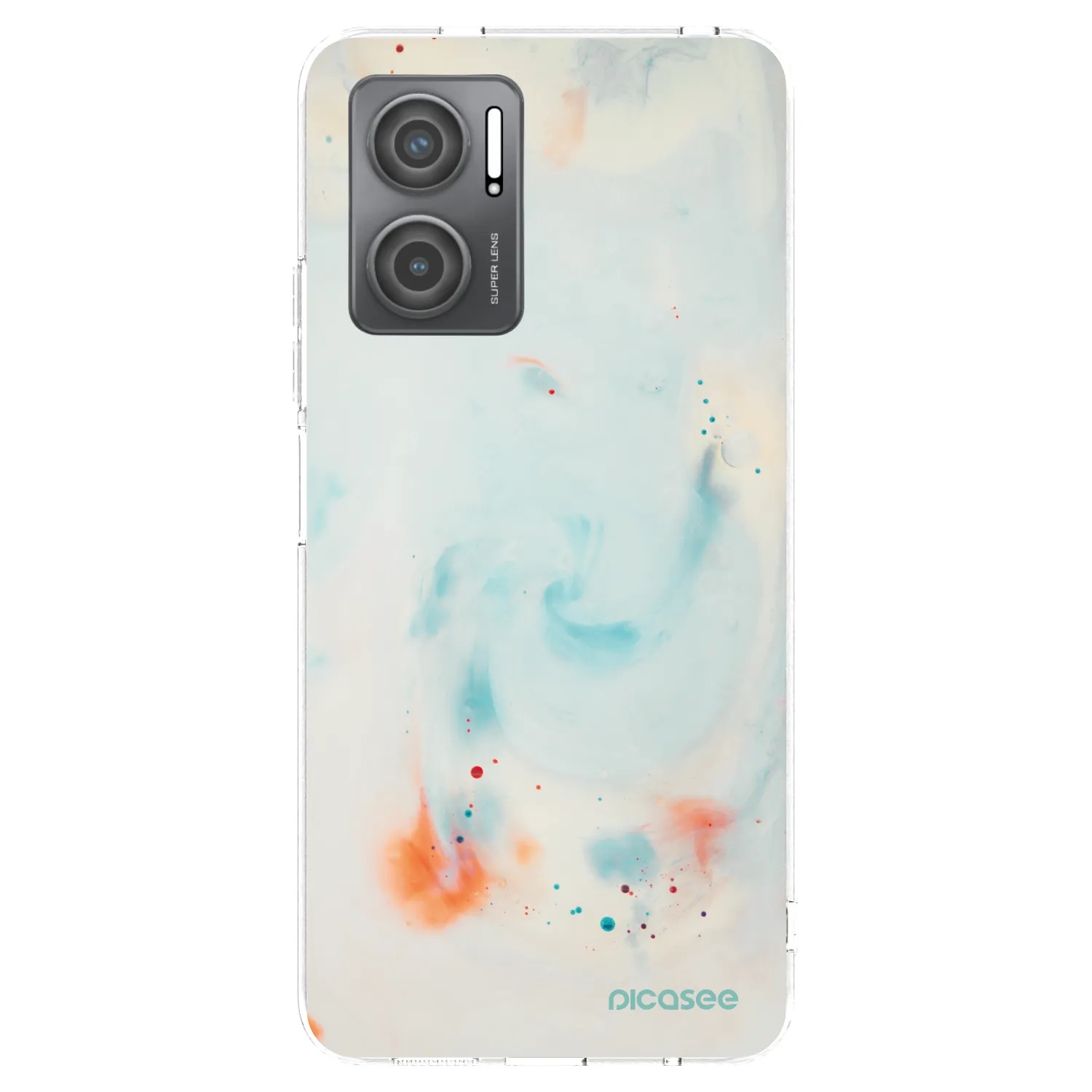 Picasee Xiaomi Redmi 10 5G Hülle - Transparentes Silikon - Splash