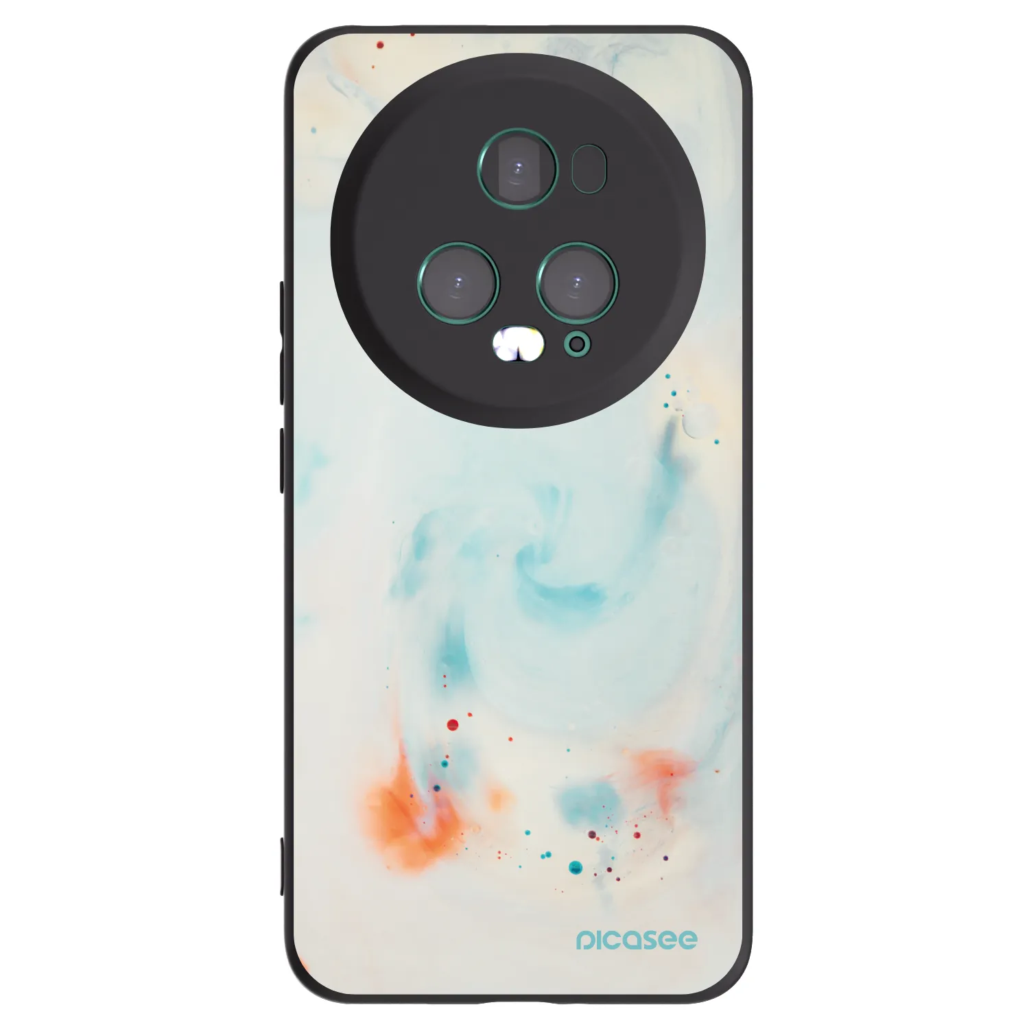 Picasee Honor Magic5 Pro Hülle - Schwarzes Silikon - Splash