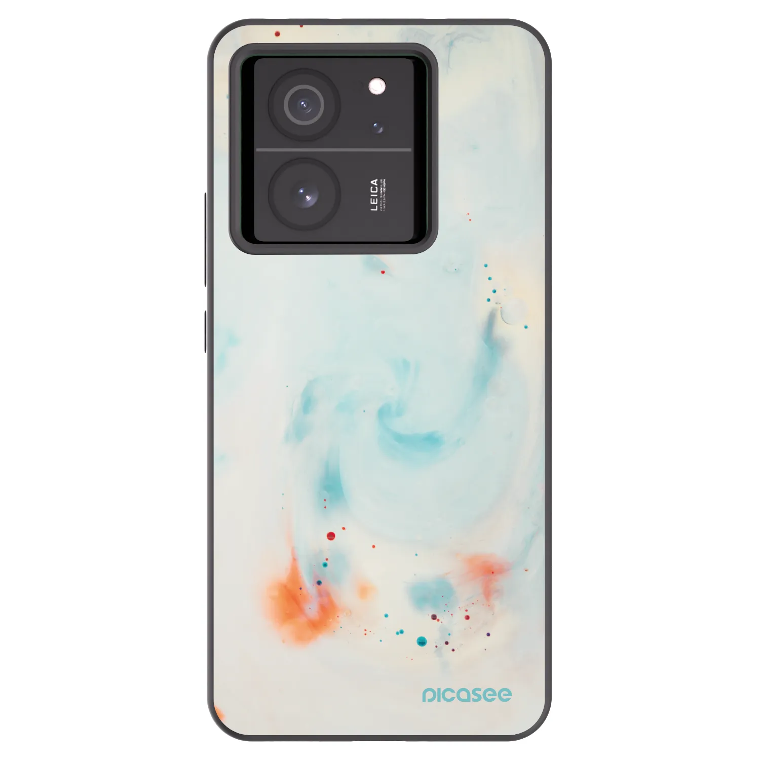Picasee Xiaomi 13T Hülle - Schwarzes Silikon - Splash