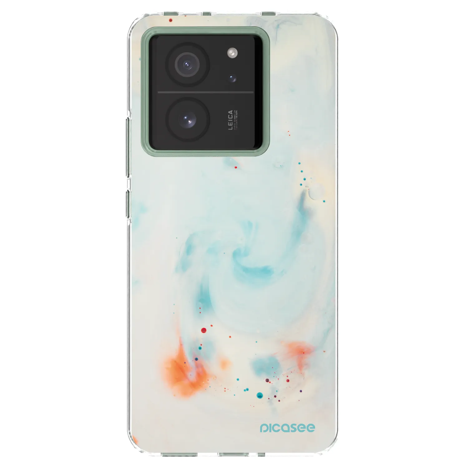 Picasee Xiaomi 13T Hülle - Transparentes Silikon - Splash