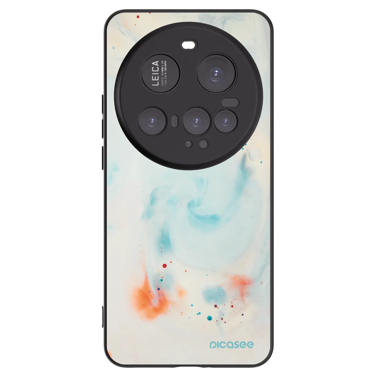 Picasee Xiaomi 15 Ultra Hülle - Schwarzes Silikon - Splash