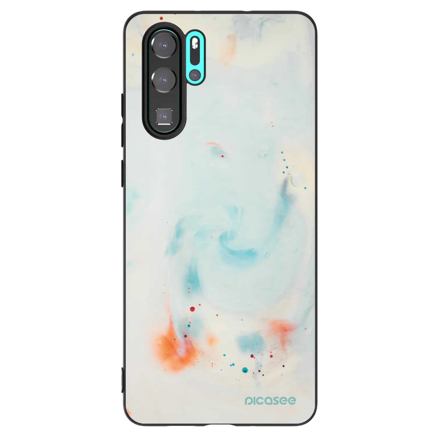 Picasee Huawei P30 Pro Hülle - Schwarzes Silikon - Splash