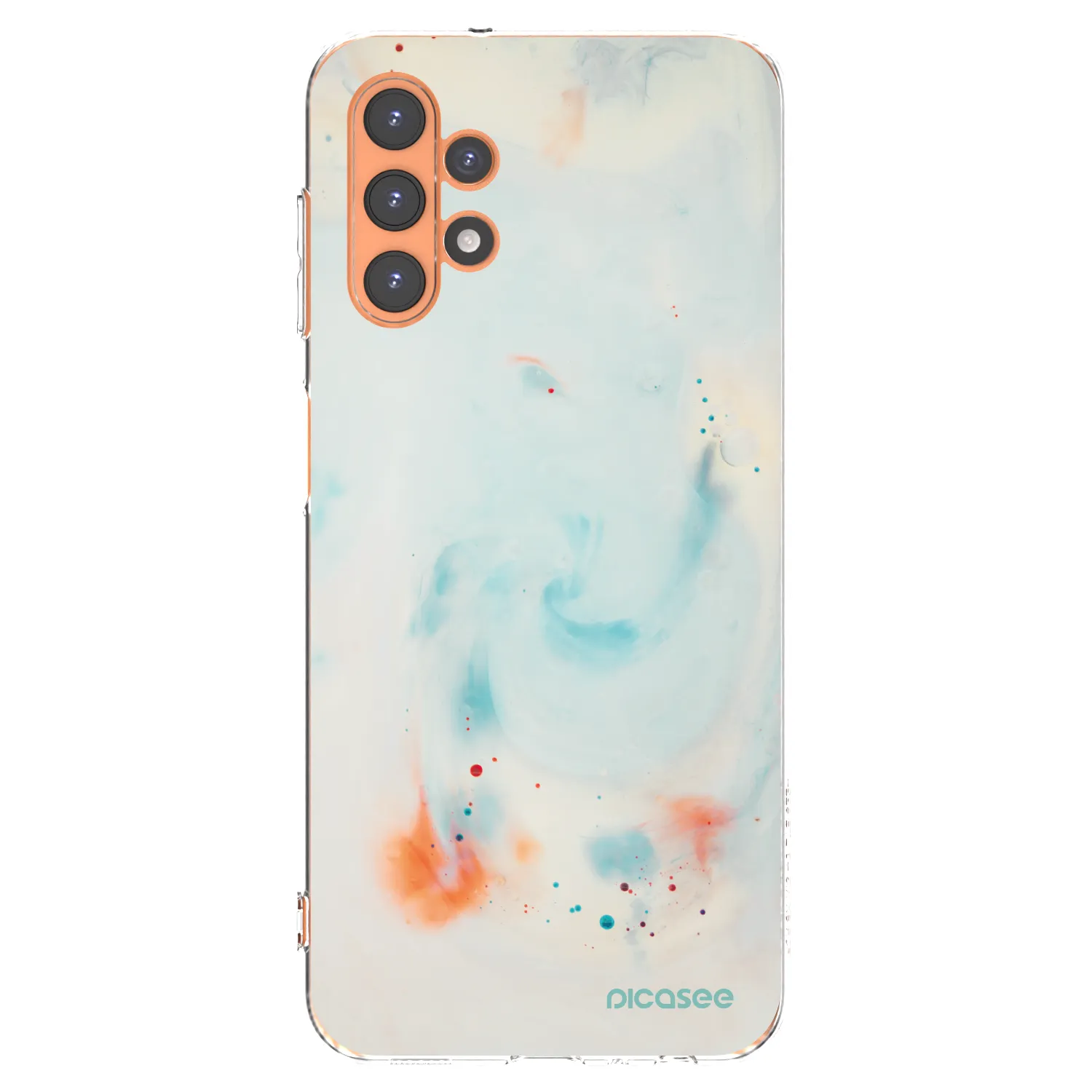 Picasee Samsung Galaxy A13 5G Hülle - Transparentes Silikon - Splash