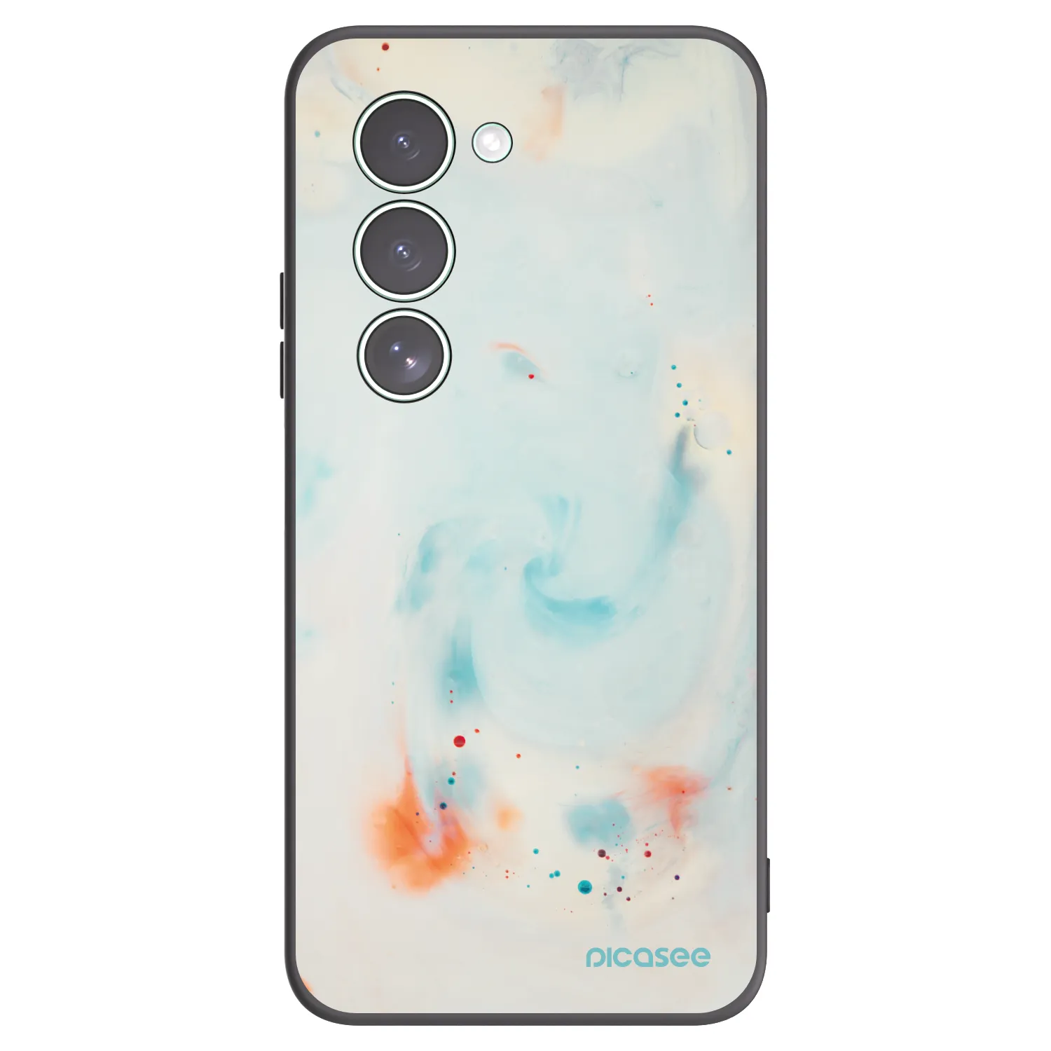 Picasee Xiaomi Redmi 15 5G Hülle - Schwarzes Silikon - Splash