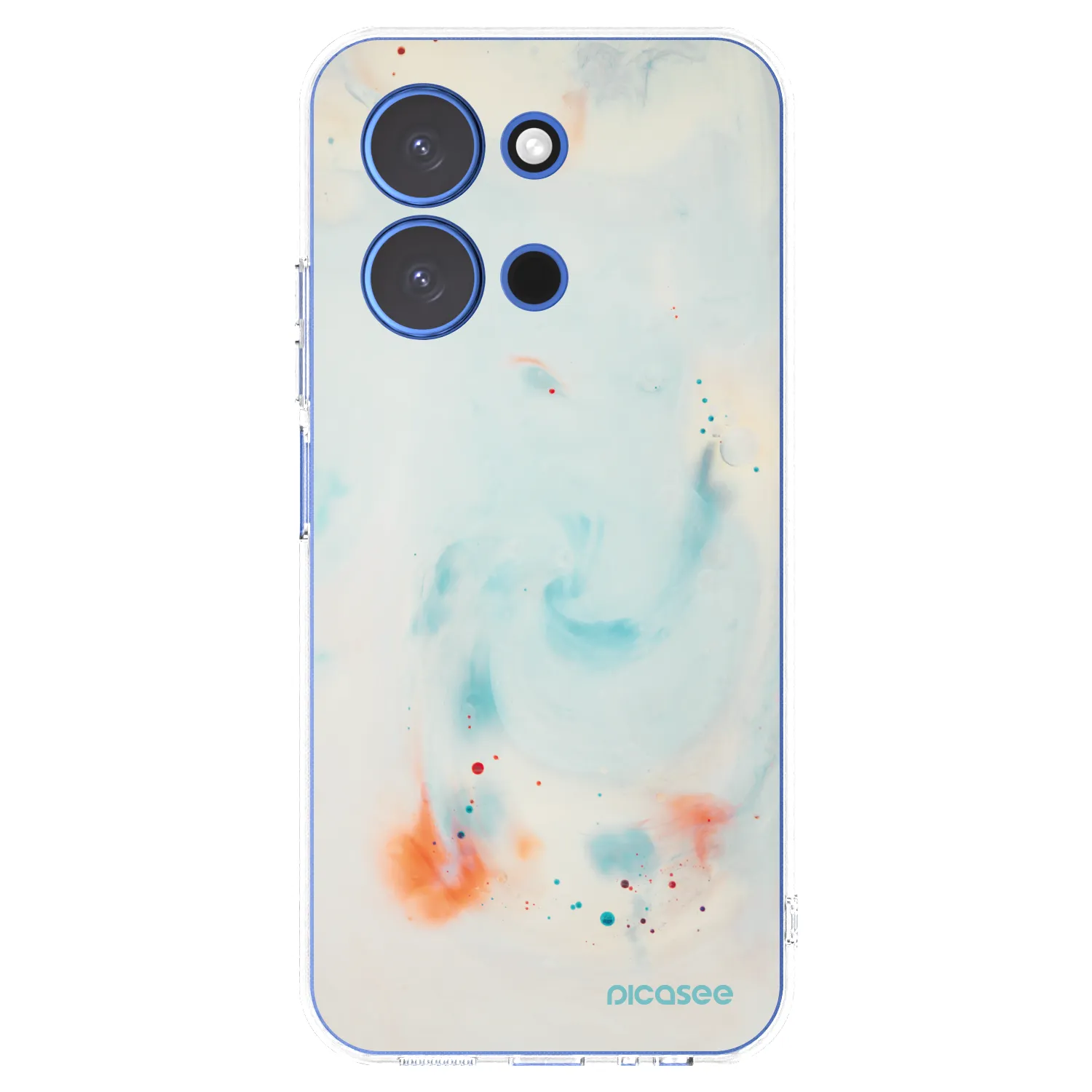 Picasee Xiaomi Redmi 15C 4G Hülle - Transparentes Silikon - Splash