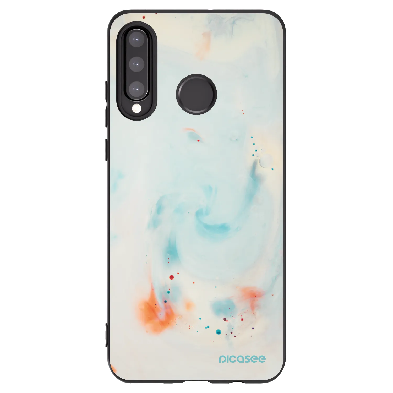 Picasee Huawei P30 Lite Hülle - Schwarzes Silikon - Splash