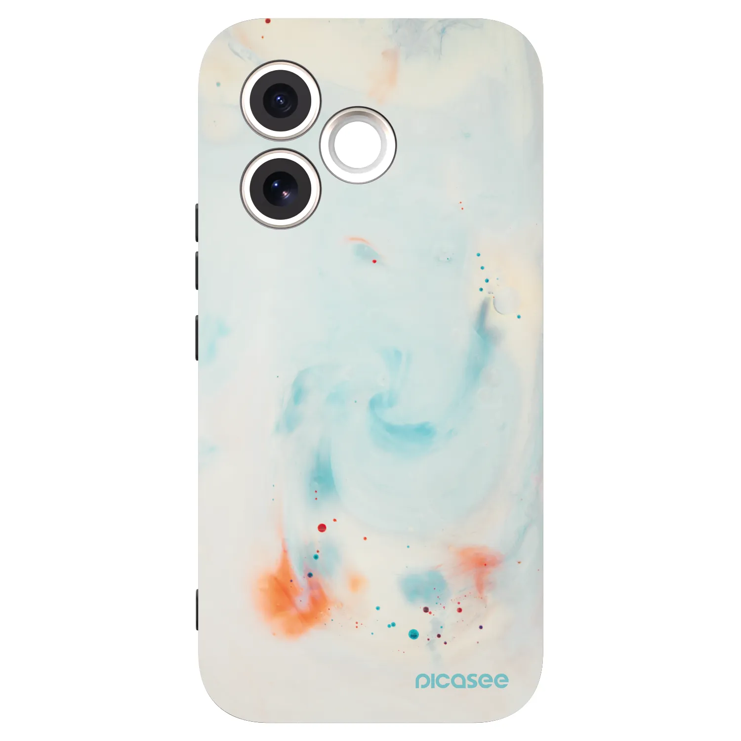 Picasee Honor 600 Lite Hülle - Schwarzes Silikon - Splash