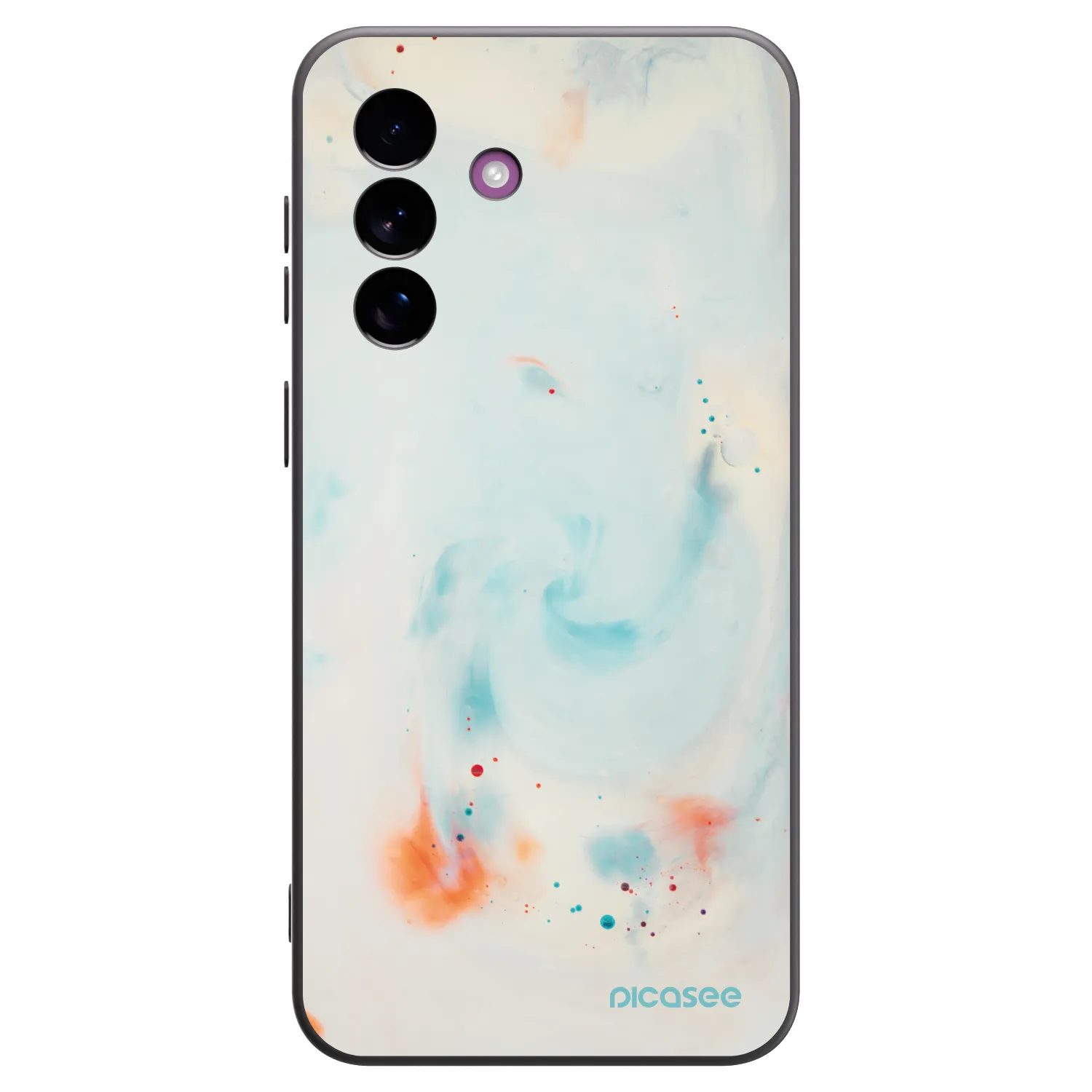 Picasee Samsung Galaxy A37 Hülle - Schwarzes Silikon - Splash