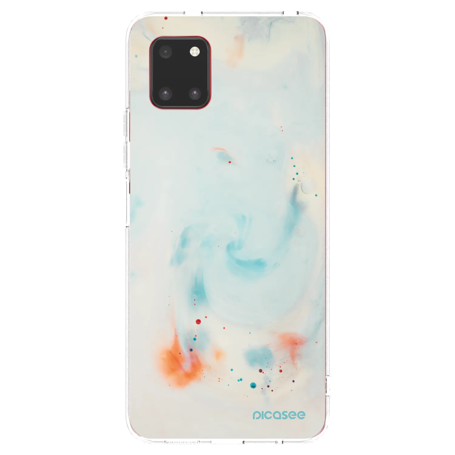 Picasee Samsung Galaxy Note 10 Lite N770F Hülle - Transparentes Silikon - Splash
