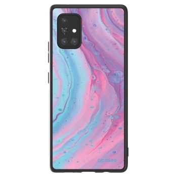 Picasee ULTIMATE CASE für Samsung Galaxy A71 A715F - Pink liquid