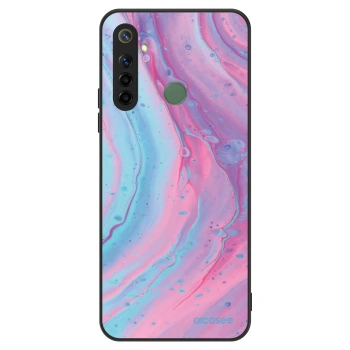 Hülle für Realme 6i - Pink liquid