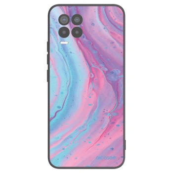 Hülle für Realme 8 4G - Pink liquid