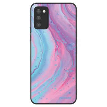 Hülle für Samsung Galaxy A02s A025G - Pink liquid