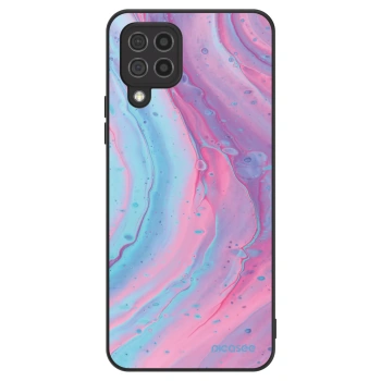Hülle für Samsung Galaxy A22 A225F 4G - Pink liquid