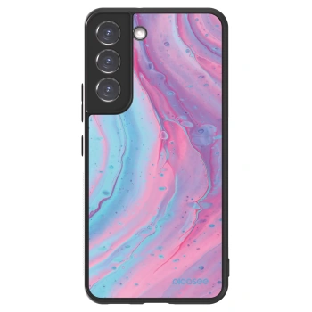 Picasee ULTIMATE CASE für Samsung Galaxy S22 5G - Pink liquid