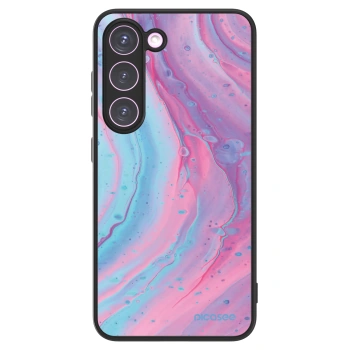 Picasee ULTIMATE CASE für Samsung Galaxy S23 5G - Pink liquid