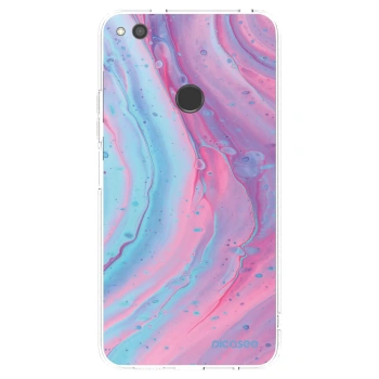 Hülle für Huawei P9 Lite 2017 - Pink liquid
