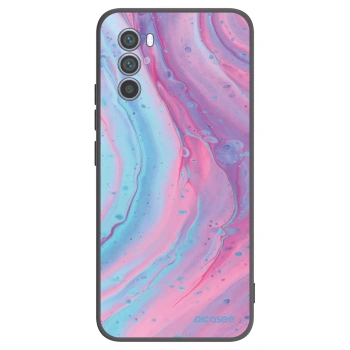 Hülle für Motorola Moto G62 - Pink liquid