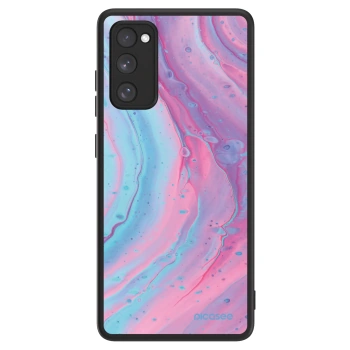 Picasee ULTIMATE CASE PowerShare für Samsung Galaxy S20 FE - Pink liquid