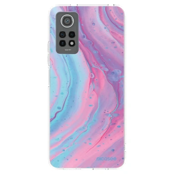 Picasee Xiaomi Redmi Note 12 Pro 4G Hülle - Transparentes Silikon - Pink liquid