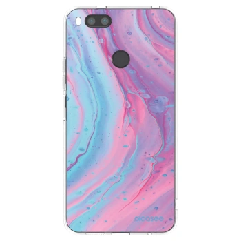 Hülle für Xiaomi Mi A1 Global - Pink liquid
