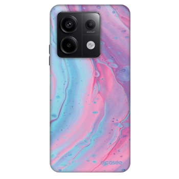 Hülle für Xiaomi Redmi Note 13 Pro 5G - Pink liquid