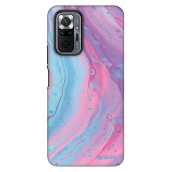 Hülle für Xiaomi Redmi Note 10 Pro - Pink liquid
