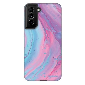 Hülle für Samsung Galaxy S22 5G - Pink liquid