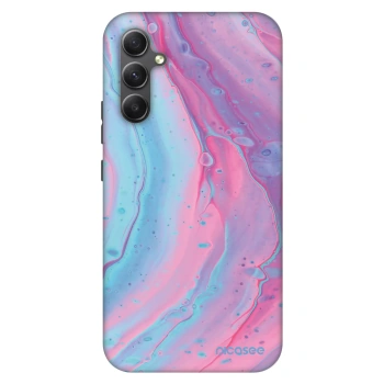 Hülle für Samsung Galaxy A34 5G A346B - Pink liquid