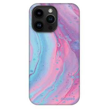Hülle für Apple iPhone 14 Pro Max - Pink liquid