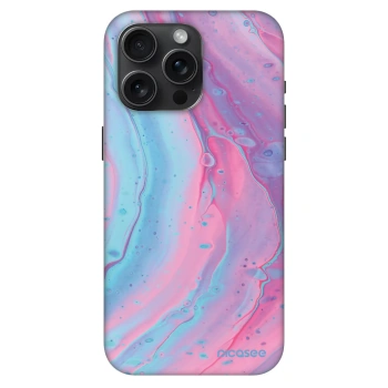 Hülle für Apple iPhone 15 Pro Max - Pink liquid