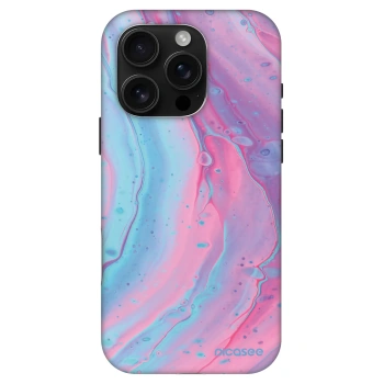 Picasee Fashion Case MagSafe für Apple iPhone 16 Pro - Pink liquid