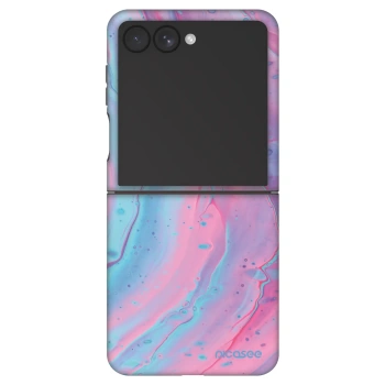Hülle für Samsung Galaxy Z Flip7 5G - Pink liquid