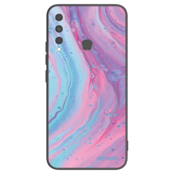 Hülle für Huawei P40 Lite E - Pink liquid