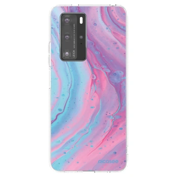Hülle für Huawei P40 Pro - Pink liquid