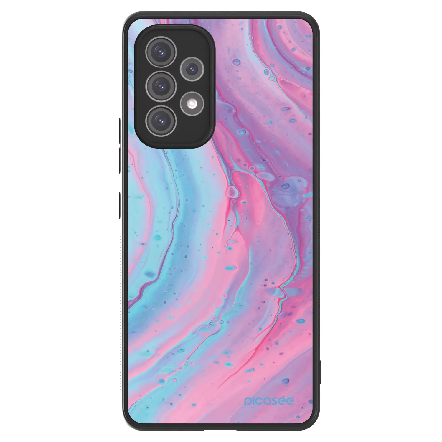 Picasee ULTIMATE CASE für Samsung Galaxy A52 5G A525F - Pink liquid