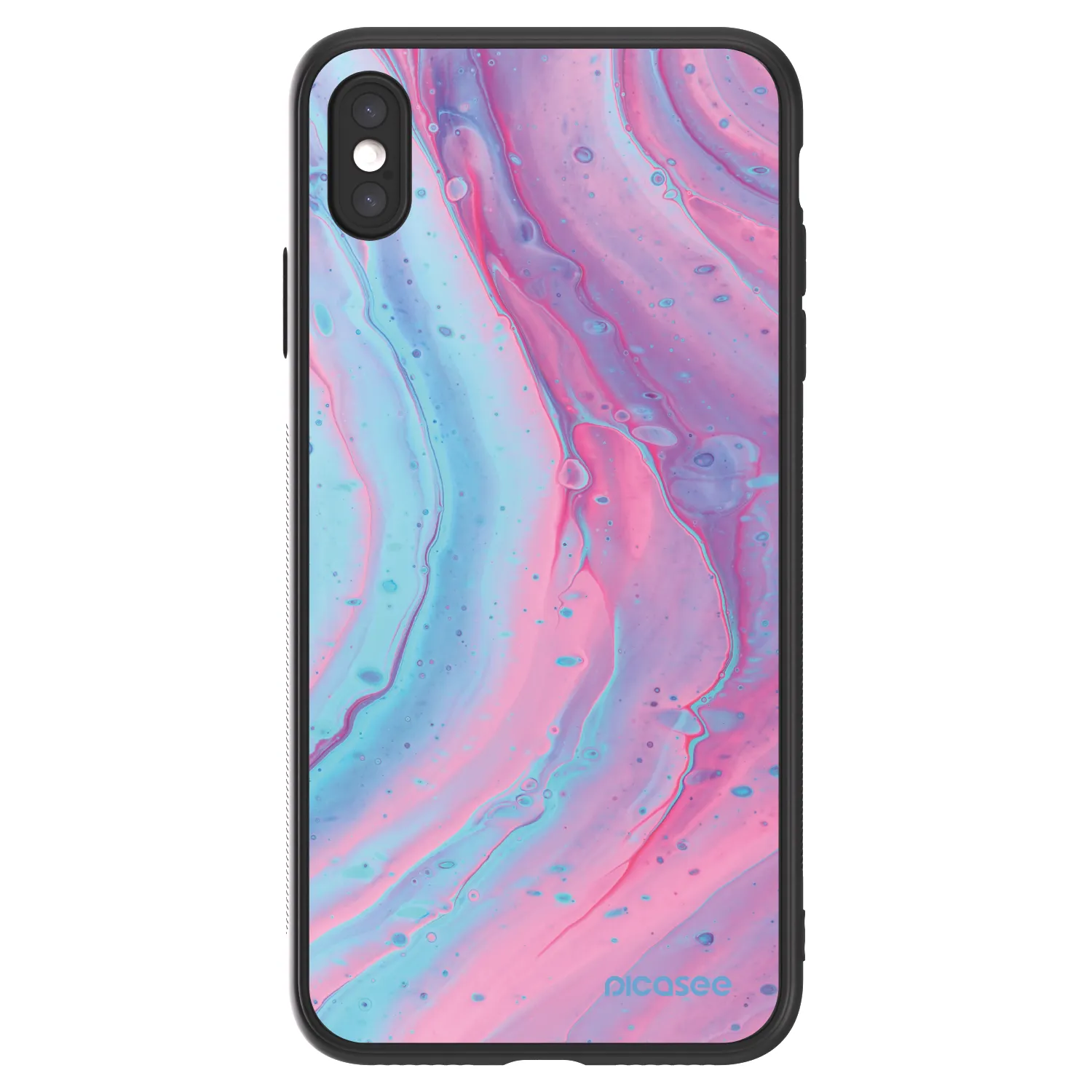 Picasee ULTIMATE CASE für Apple iPhone XS Max - Pink liquid