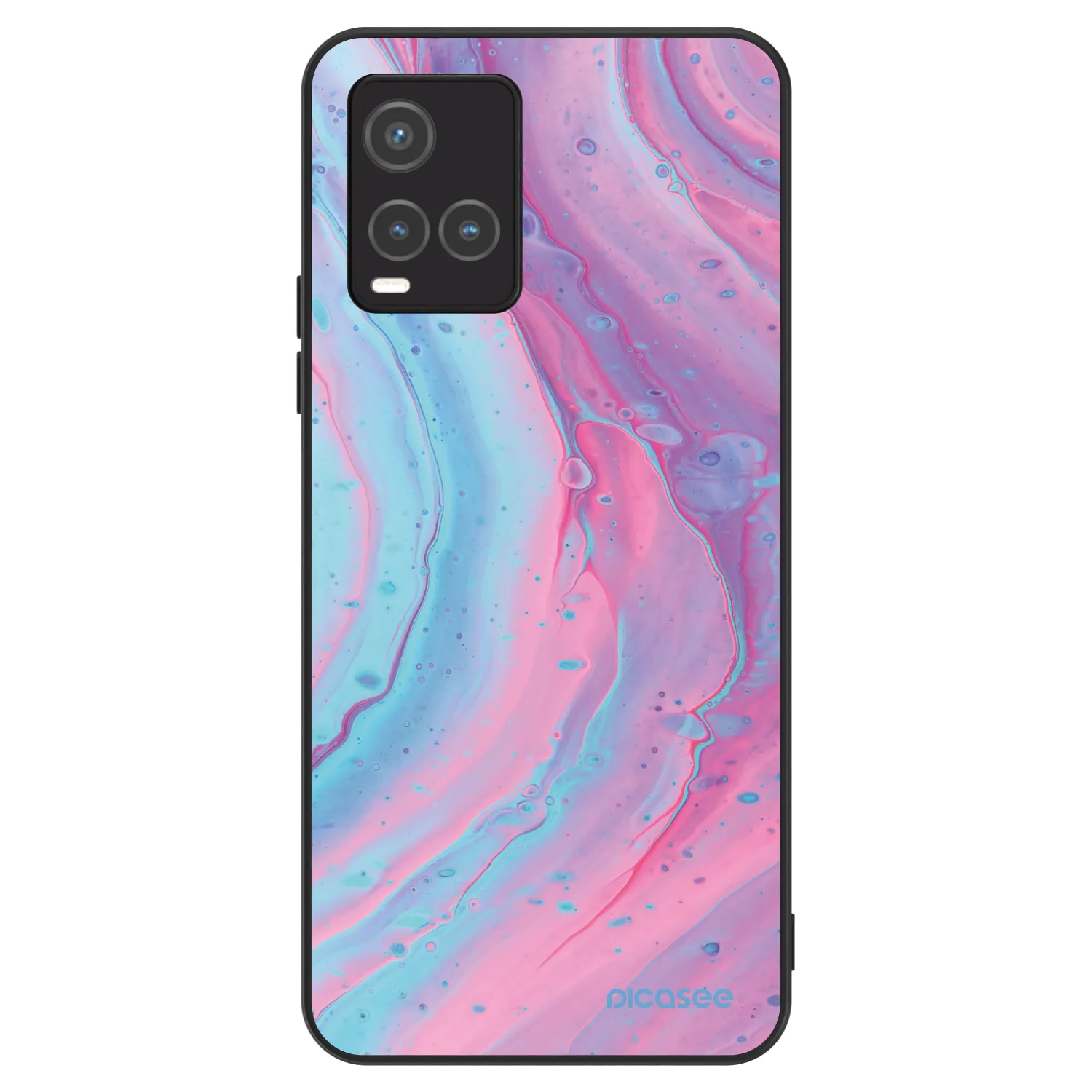 Picasee ULTIMATE CASE für Vivo Y33s - Pink liquid