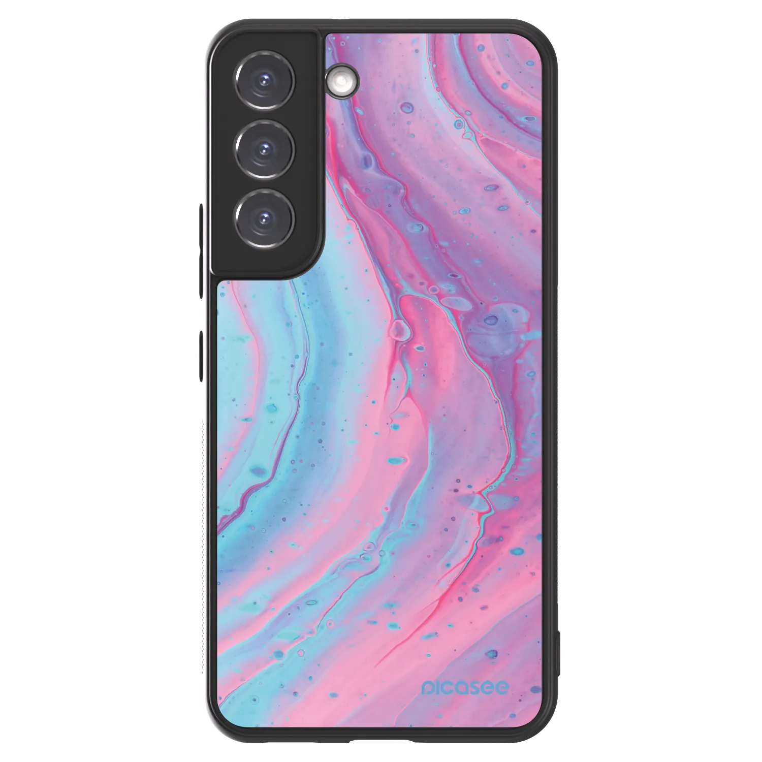 Picasee ULTIMATE CASE für Samsung Galaxy S22 5G - Pink liquid