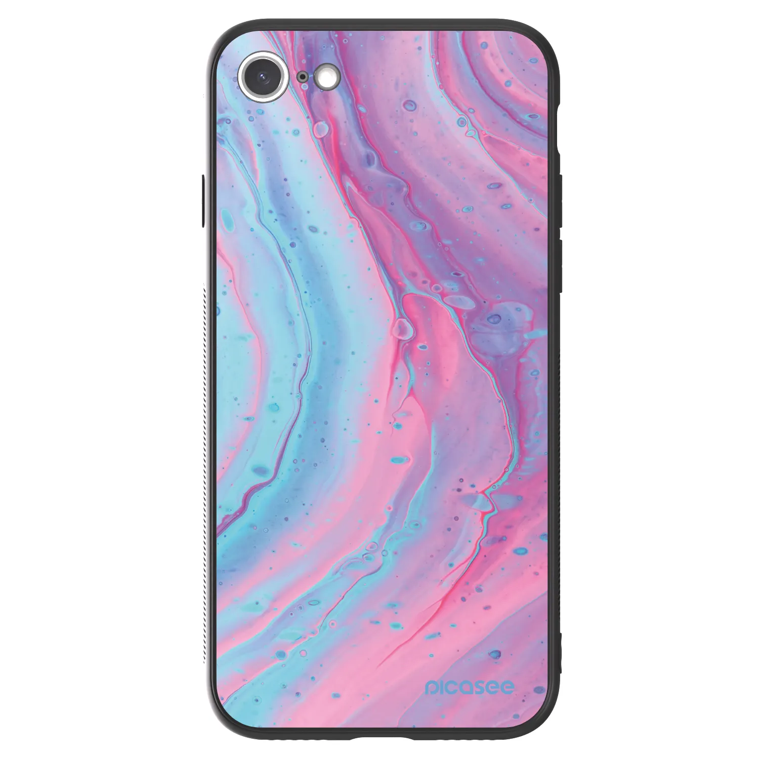 Picasee ULTIMATE CASE für Apple iPhone SE 2022 - Pink liquid