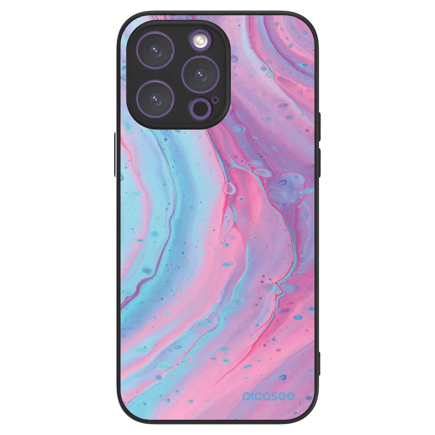Picasee ULTIMATE CASE MagSafe für Apple iPhone 14 Pro Max - Pink liquid