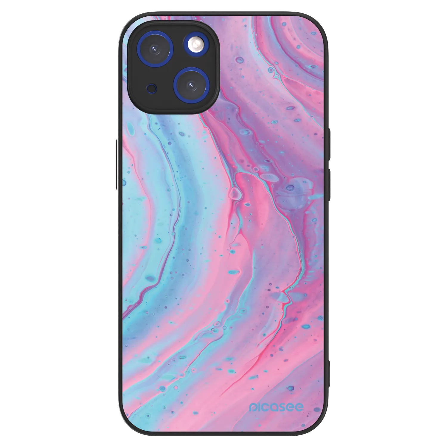 Picasee ULTIMATE CASE MagSafe für Apple iPhone 14 - Pink liquid