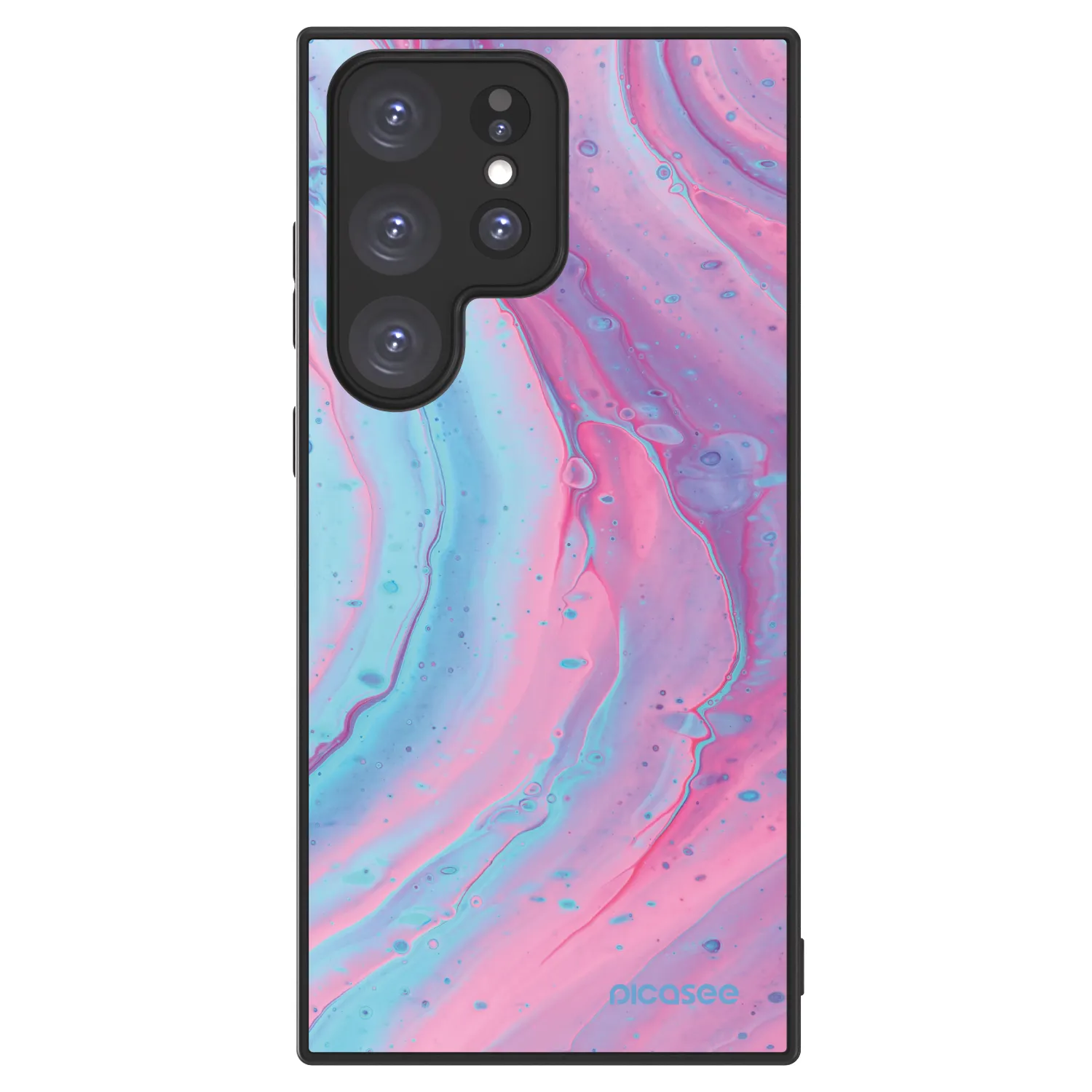 Picasee ULTIMATE CASE für Samsung Galaxy S23 Ultra 5G - Pink liquid