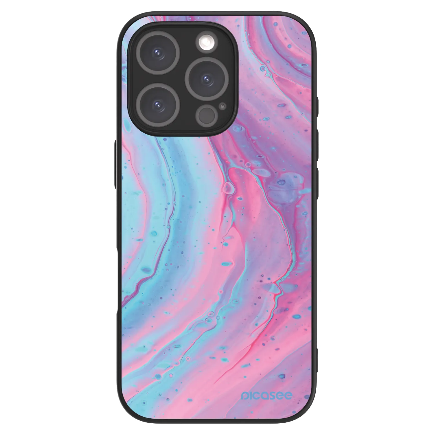 Picasee ULTIMATE CASE für Apple iPhone 16 Pro - Pink liquid