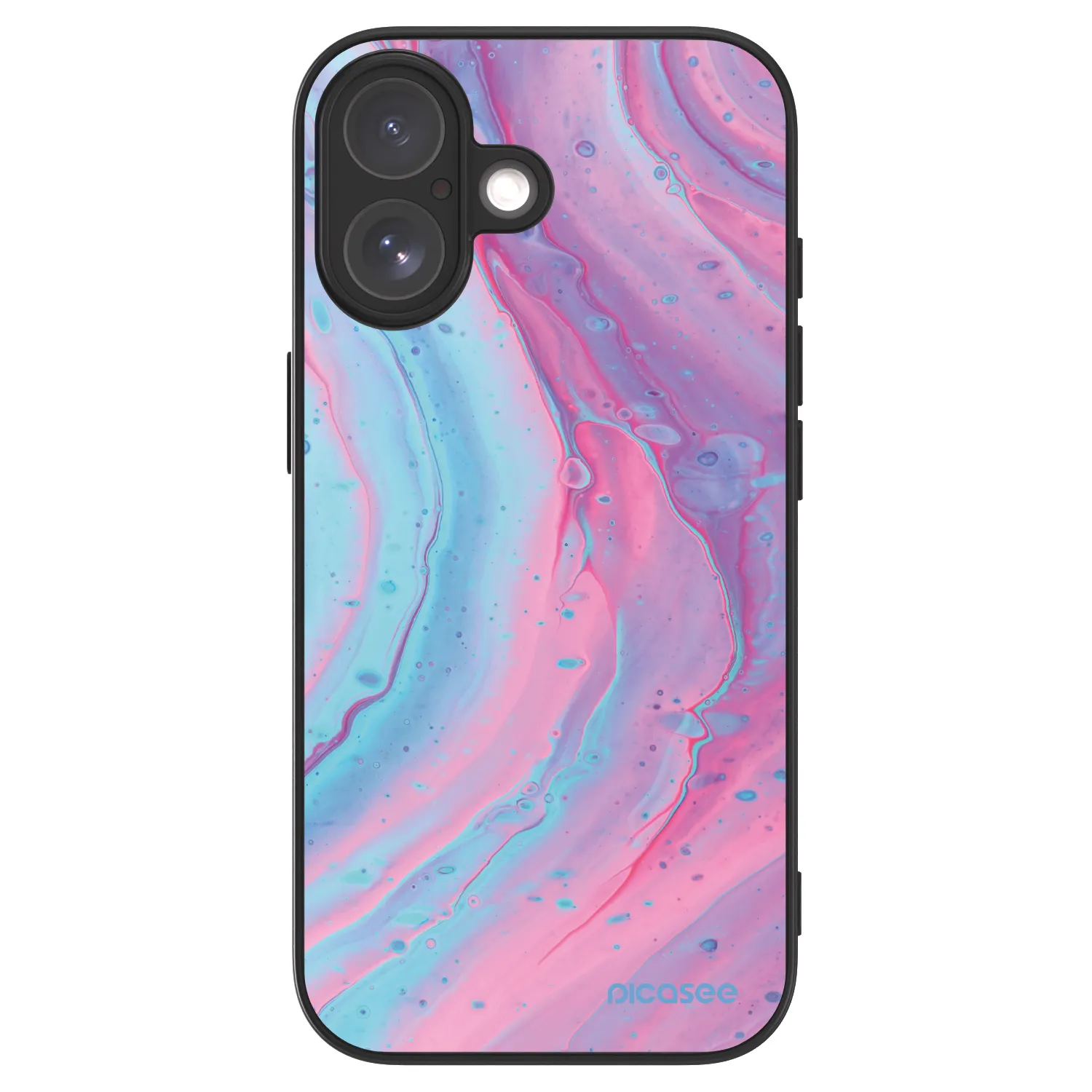 Picasee ULTIMATE CASE MagSafe für Apple iPhone 17 - Pink liquid