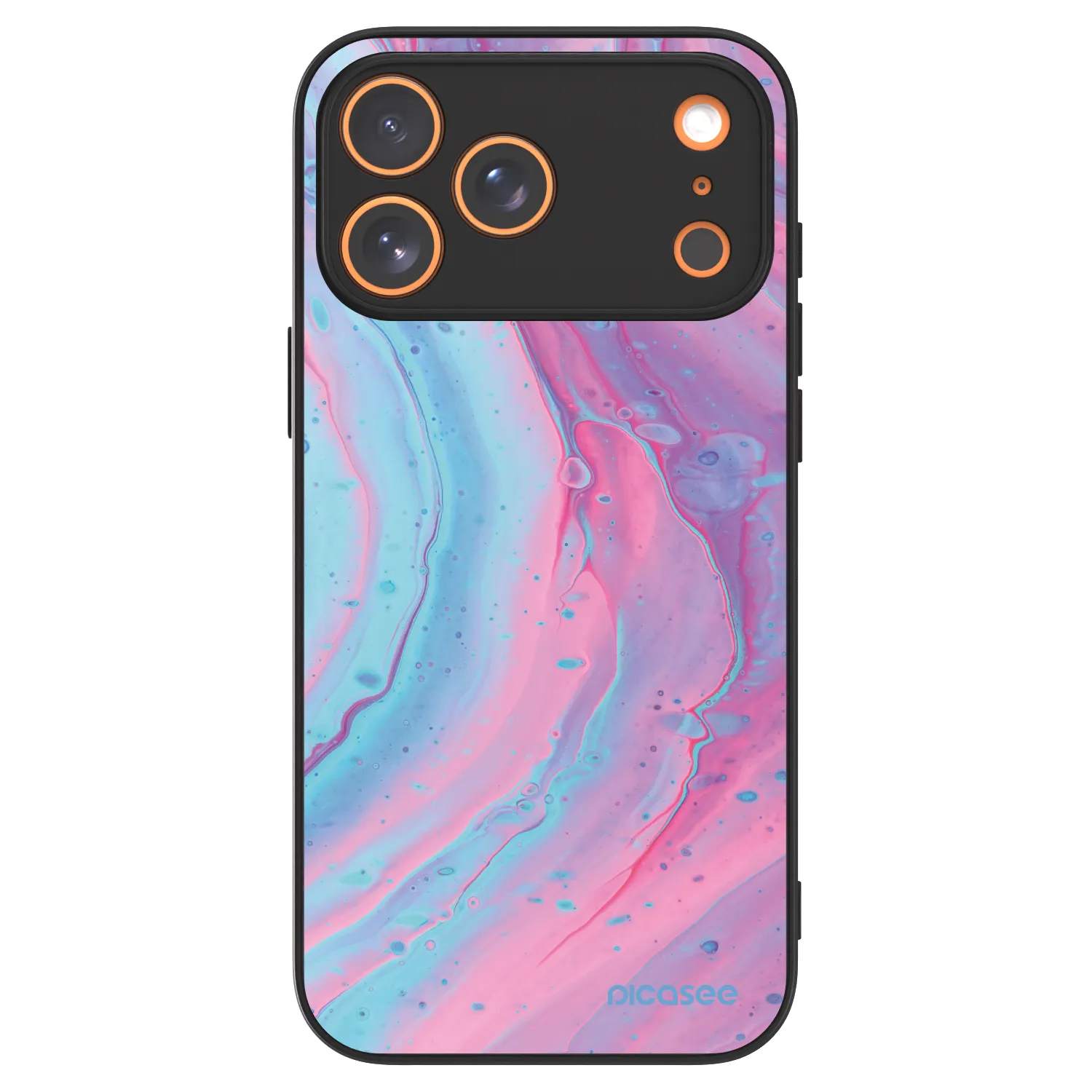 Picasee ULTIMATE CASE MagSafe für Apple iPhone 17 Pro Max - Pink liquid