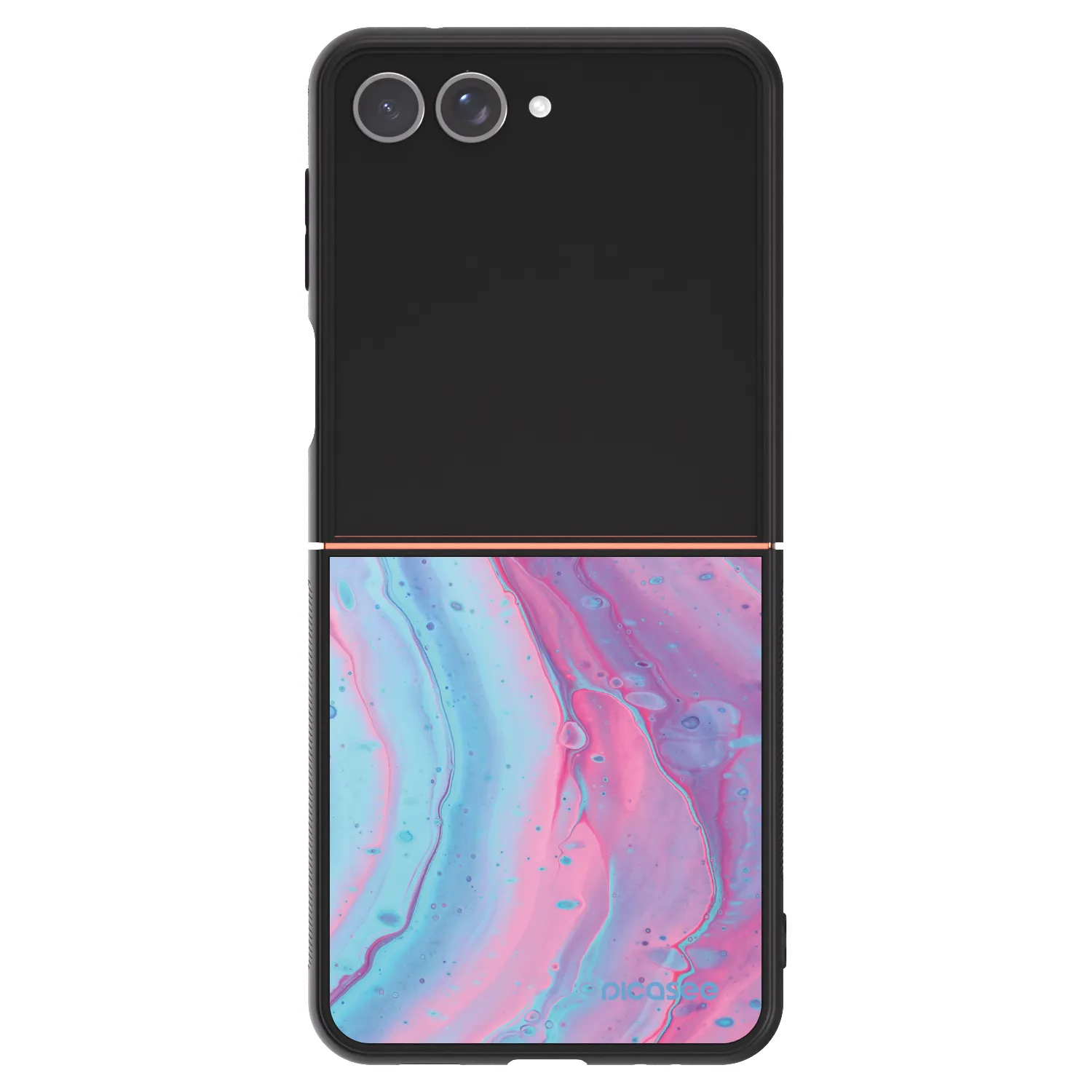 Picasee ULTIMATE CASE für Samsung Galaxy Z Flip7 5G - Pink liquid