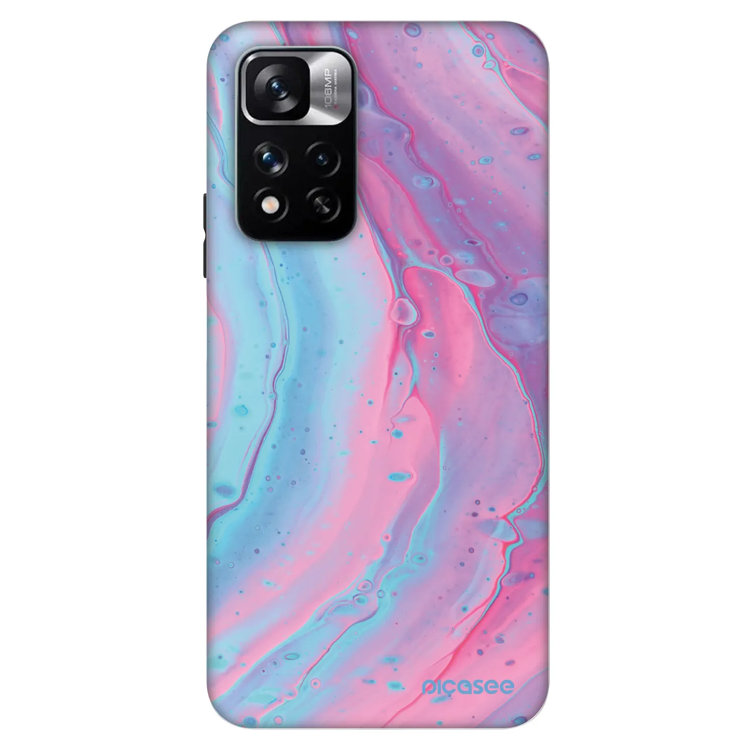 Picasee Fashion Case für Xiaomi Redmi Note 11 Pro - Pink liquid