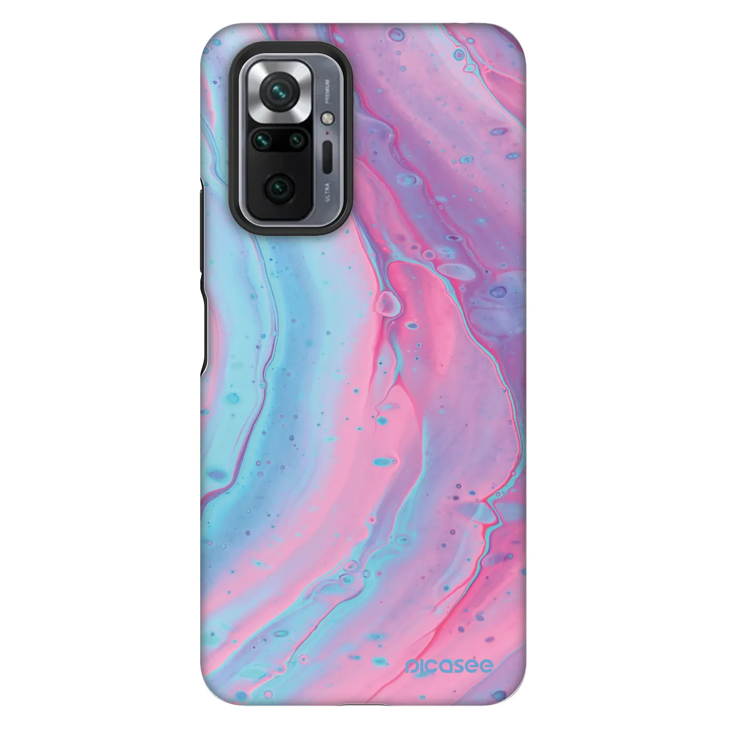 Picasee Fashion Case für Xiaomi Redmi Note 10 Pro - Pink liquid